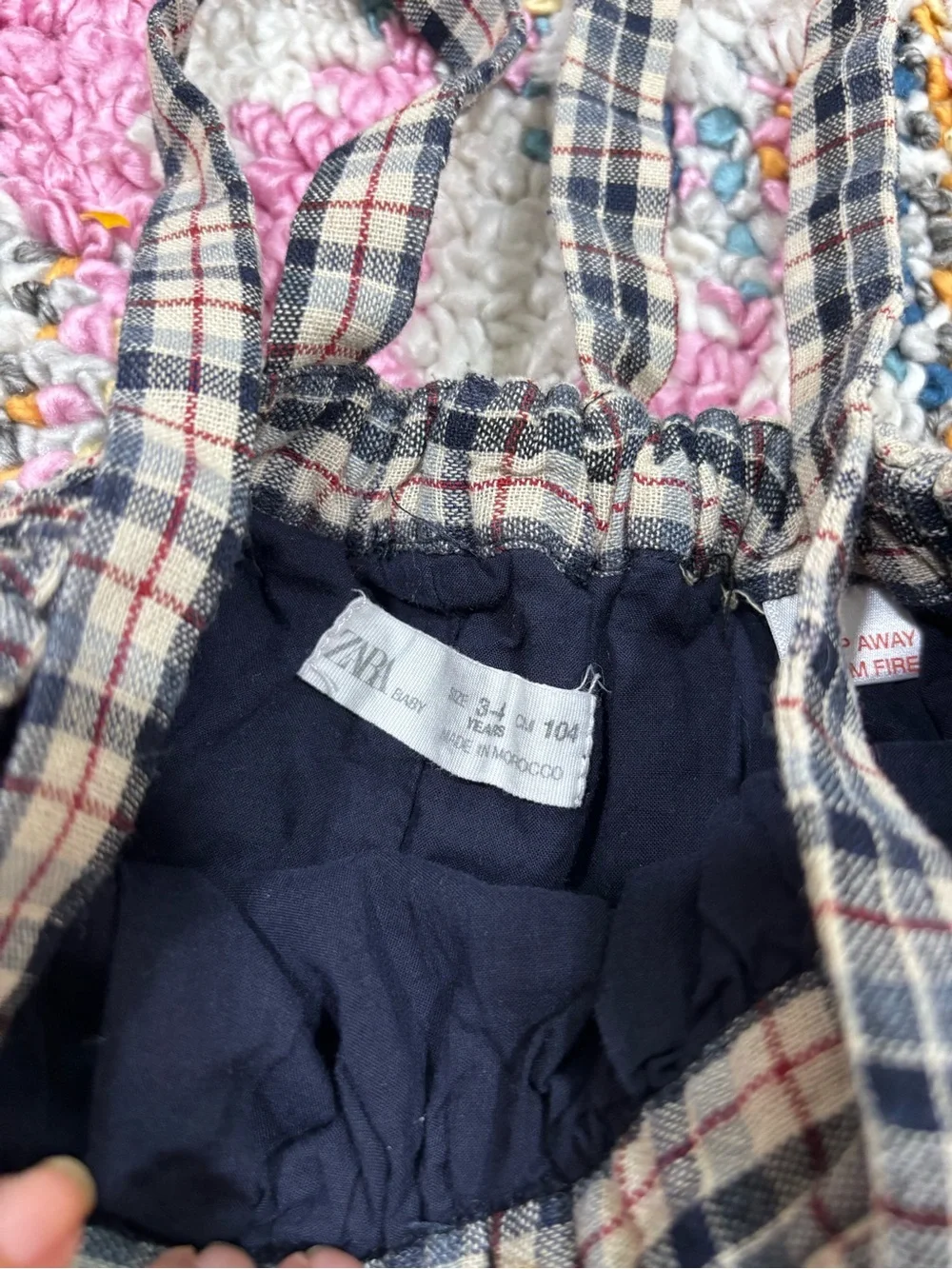 Zara Plaid Skirt